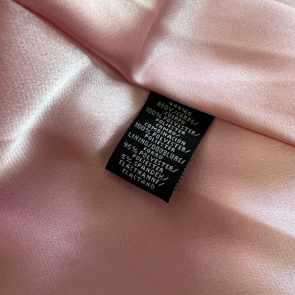 Monique Lhuillier Pink Floral Lace Fit Flare Dress - Picture 12 of 13